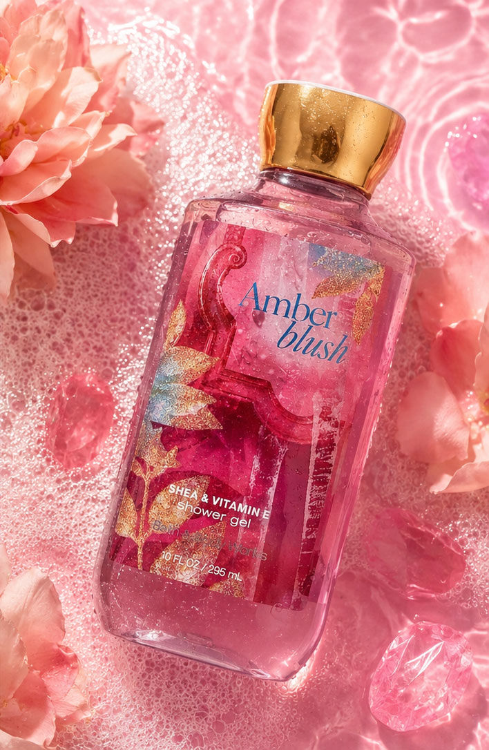 شاور ژل بس اند بادی ورکز Amber Blush